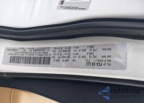 2017 Dodge Durango Citadel Awd из США, поврежденный, VIN 1C4RDJEG8HC600976